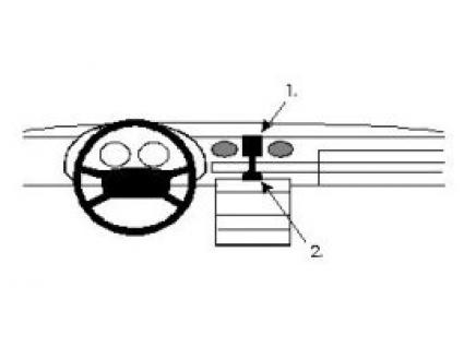 Proclip Mercedes 123 -85
