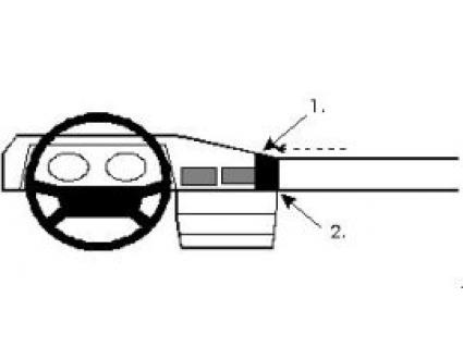 Proclip Mercedes 103 84- 190/190E angl