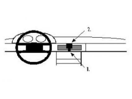 Proclip Mercedes 126 81-90 (280-560)