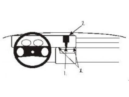 Proclip Opel Record 83-86