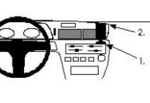 Proclip Toyota Carina 86-89