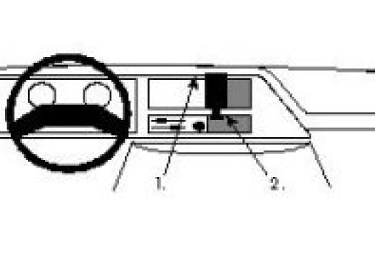 Proclip Ford Econoline Van 87 - 91