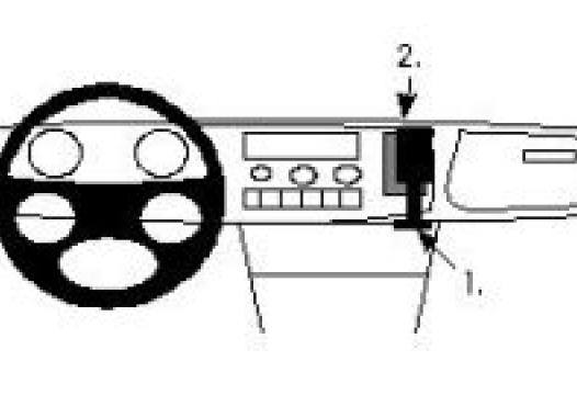 Proclip Saab 900 88-