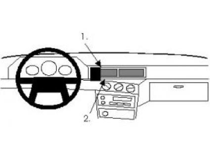 Proclip Volvo 740/940 91-