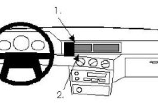 Proclip Volvo 740/940 91-