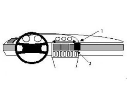 Proclip Audi 100 91- C4 ser