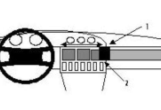 Proclip Audi 100 91- C4 ser