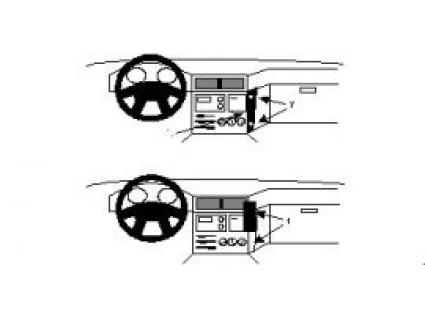 Proclip BMW 518-540/M5 E34 88-95 Angled High