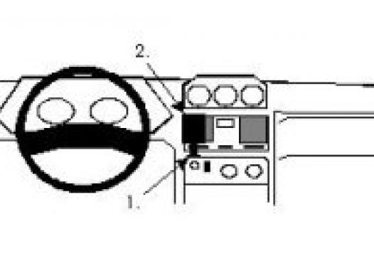 Proclip Mitsubishi Pajero  92-