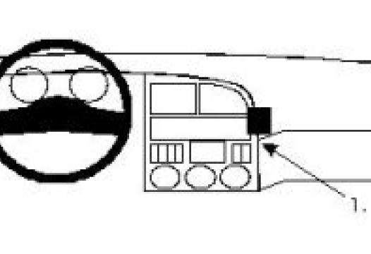 Proclip Renault 19 93-         angled