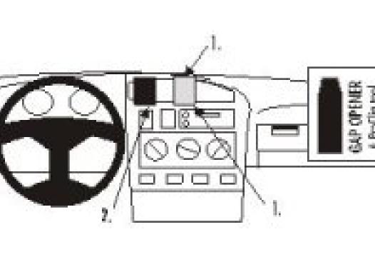 Proclip VW Golf/Vento 92-