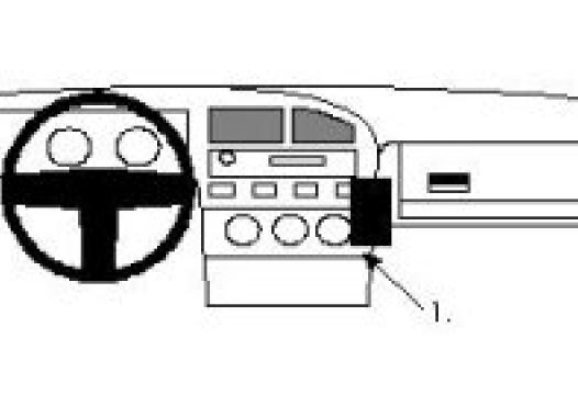 Proclip VW Passat 88- ang. airb. pass.