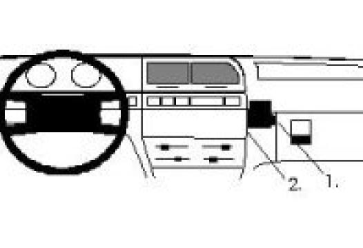 Proclip Citroen Xantia 93-     angled