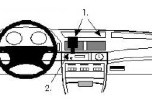 Proclip BMW 7 serie 87-