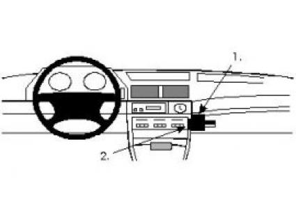 Proclip BMW 7 serie 87-        angled