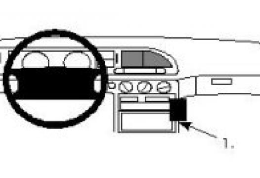 Proclip Ford Mondeo 93- angled