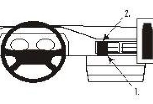 Proclip Mercedes 124 86- (200-500E)