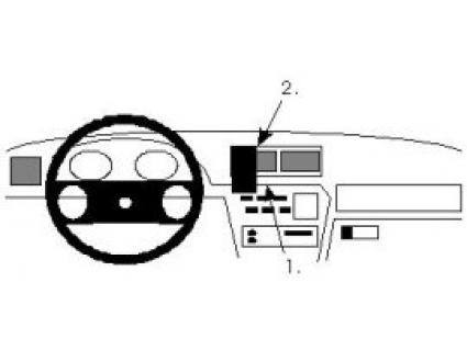 Proclip Opel Vectra 89-95 airbag