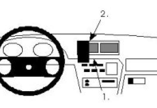 Proclip Opel Vectra 89-95 airbag