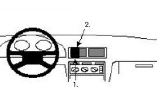 Proclip Honda Accord 94-