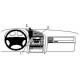 Proclip BMW 3-serie 91- double airbags