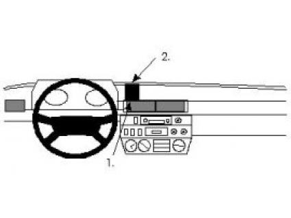 Proclip Mercedes gelandewagen -88