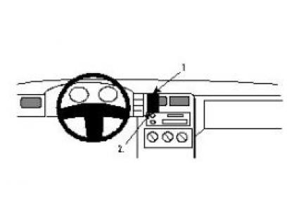 Proclip VW Polo 95-/Seat Ibiza-Cordoba