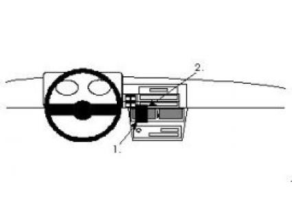 Proclip Fiat Cinquecento 94-