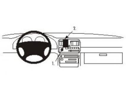 Proclip Subaru Legacy 95-