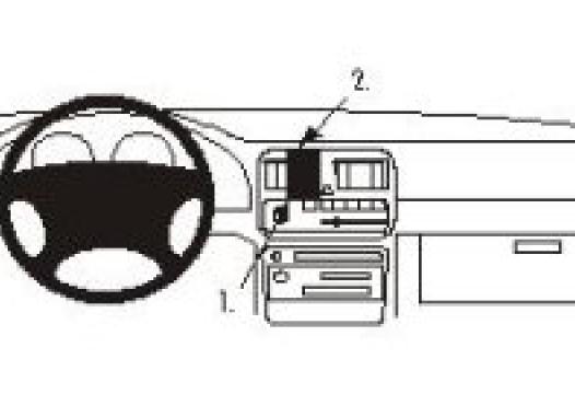 Proclip Subaru Legacy 95-