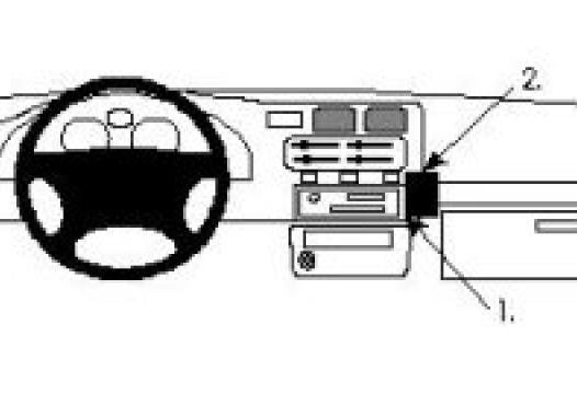 Proclip Toyota Funcruiser RAV 4 Angled