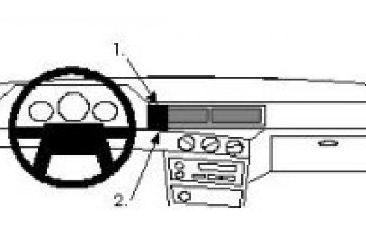 Proclip Volvo 740-940  91-
