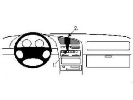 Proclip Mazda 323 F 95- high