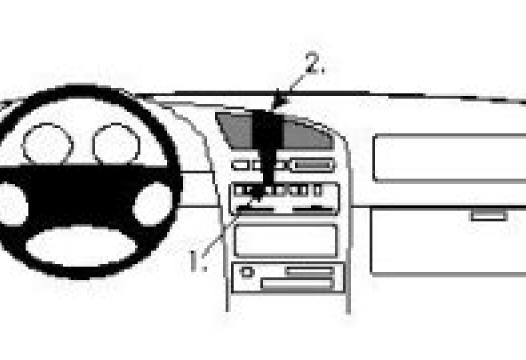 Proclip Mazda 323 F 95- high