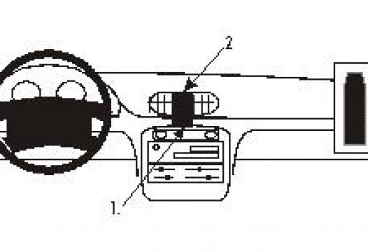 Proclip Hyundai Accent 95-