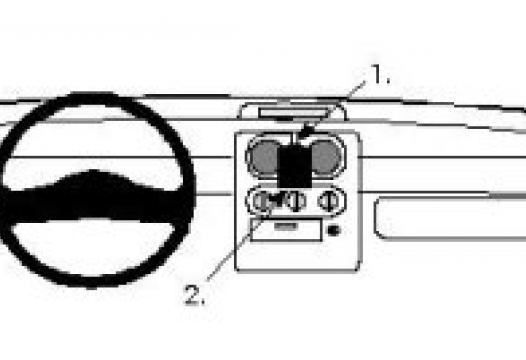 Proclip Renault Twingo 94-