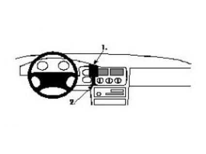 Proclip Ford Escort 95 -