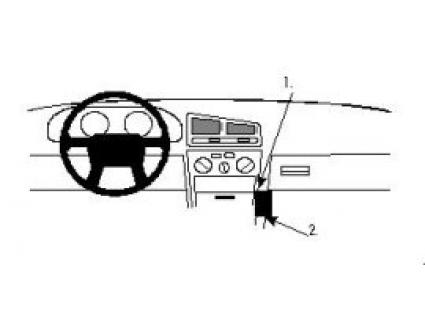 Proclip Mitsubishi Galant 93- low