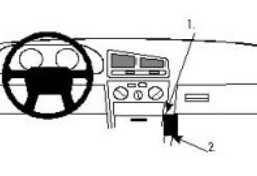 Proclip Mitsubishi Galant 93- low