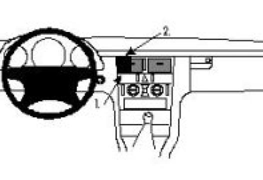 Proclip Mercedes E-serie 95-
