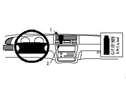 Proclip Honda Shuttle 96-dbl airbag