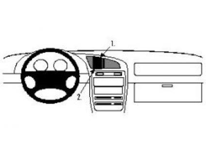 Proclip Suzuki Baleno 96-   dbl airbag