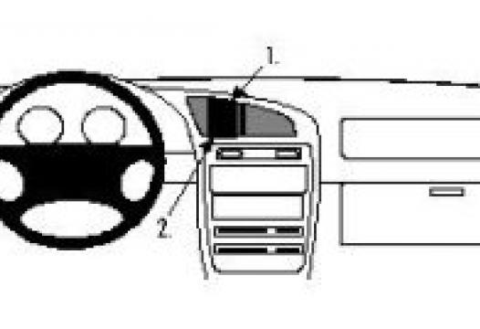 Proclip Suzuki Baleno 96-   dbl airbag