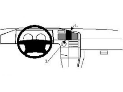 Proclip Subaru SVX 95- Double airbag