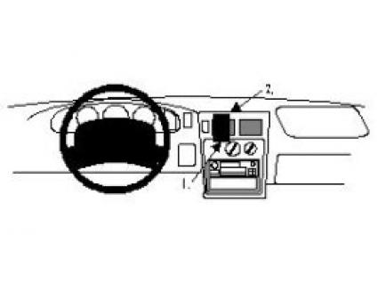 Proclip Toyota Tacoma 95-04 Center