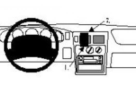 Proclip Toyota Tacoma 95-04 Center