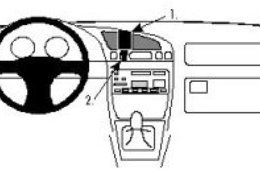 Proclip Ford Fiesta 96-/ Mazda 121 96-