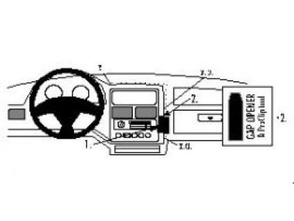 Proclip Peugeot 106 96-