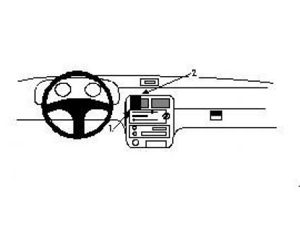 Proclip Kia Pride 96-