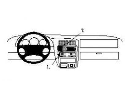 Proclip Mazda 323 3/4 D 97-